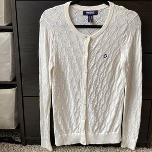 Chase Bank cardigan sweater